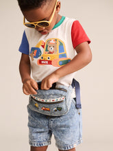 Load image into Gallery viewer, Dreamy Denim Construction Bumbag