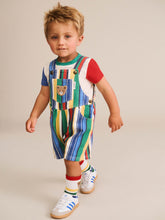 Load image into Gallery viewer, Variegated Stripe Shortall