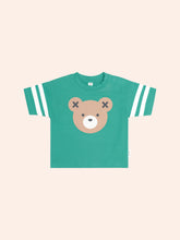Load image into Gallery viewer, Huxbear Sporty Stripe Slouchy Tee
