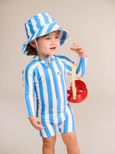Load image into Gallery viewer, Nautical Stripe Rashsuit