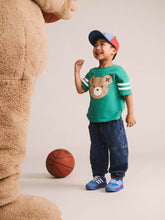 Load image into Gallery viewer, Huxbear Sporty Stripe Slouchy Tee