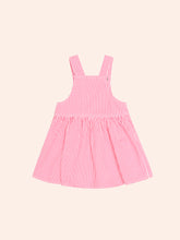 Load image into Gallery viewer, Strawberry Emb Stripe Pinafore