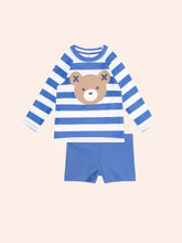 Load image into Gallery viewer, Stripe Huxbear 2Pc Swim Set