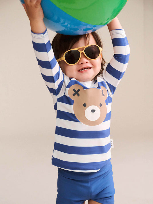 Stripe Huxbear 2Pc Swim Set