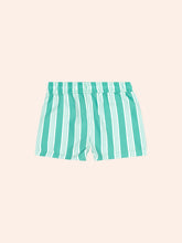 Load image into Gallery viewer, Vintage Green Stripe Boardshort