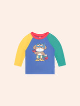 Load image into Gallery viewer, Beach Puppy Colour Block Rashie