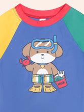 Load image into Gallery viewer, Beach Puppy Colour Block Rashie