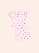 Load image into Gallery viewer, I Heart You Pointelle Puff Slv Pjs