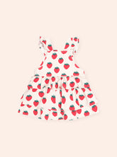 Load image into Gallery viewer, Strawberry Tiered Pinafore