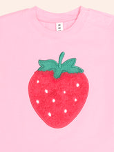 Load image into Gallery viewer, Furry Strawberry Slouchy Tee