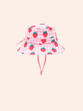 Load image into Gallery viewer, Strawberry Check Swimhat
