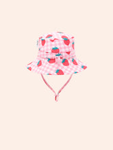 Load image into Gallery viewer, Strawberry Check Swimhat