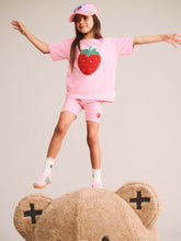 Load image into Gallery viewer, Furry Strawberry Slouchy Tee