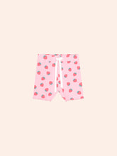 Load image into Gallery viewer, Strawberry Print Rib Bike Short