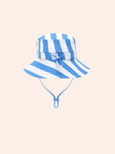 Load image into Gallery viewer, Nautical Stripe Swimhat