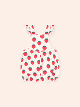 Load image into Gallery viewer, Strawberry Bubble Romper