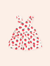 Load image into Gallery viewer, Strawberry Tiered Pinafore