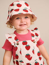 Load image into Gallery viewer, Strawberry Bubble Romper