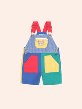 Load image into Gallery viewer, Colour Block Pocket Shortall