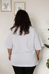 Venice Italy Raglan Nursing T-shirt | White
