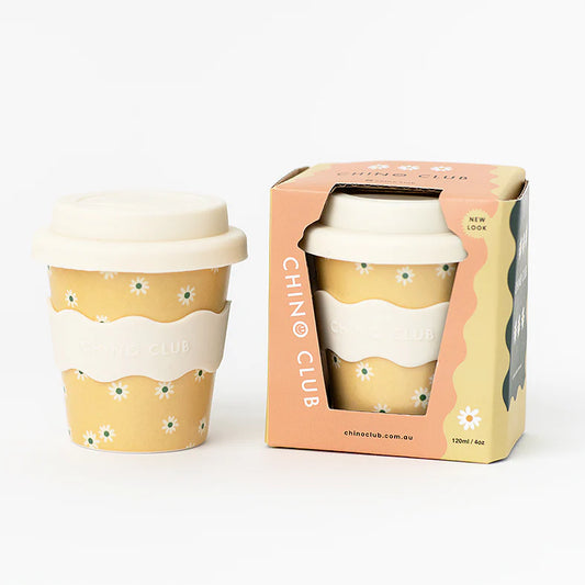 Yellow Daisy Chino Cup