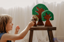 Load image into Gallery viewer, Coloured Wooden Trees