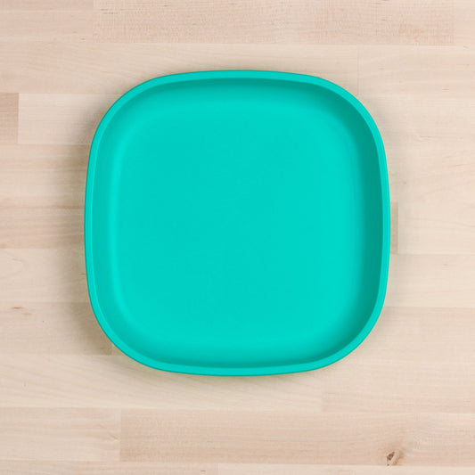 Re-Play LARGE Flat Plate - Aqua