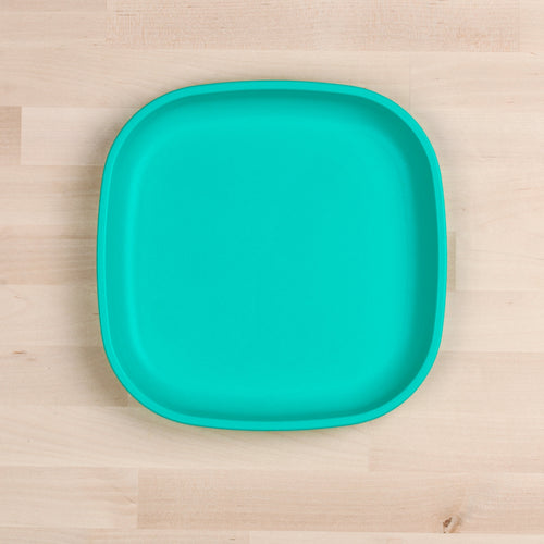Re-Play LARGE Flat Plate - Aqua