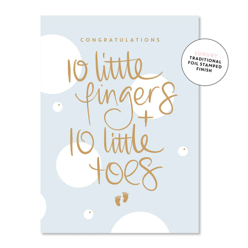 10 Little Fingers & 10 Little Toes | Blue