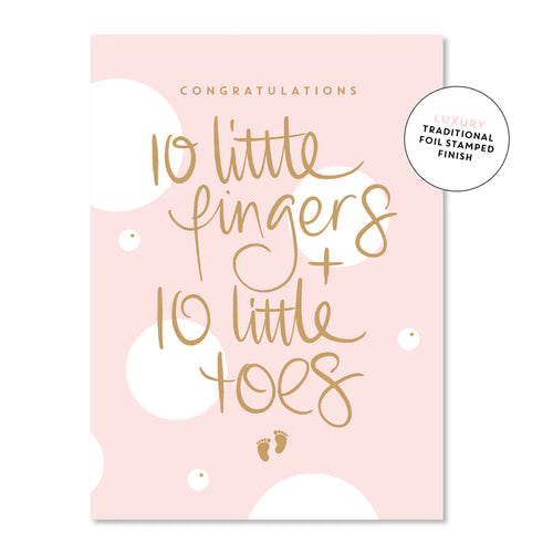 10 Little Fingers & 10 Little Toes | Pink