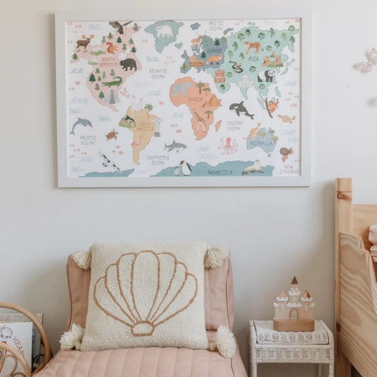 World Map Print
