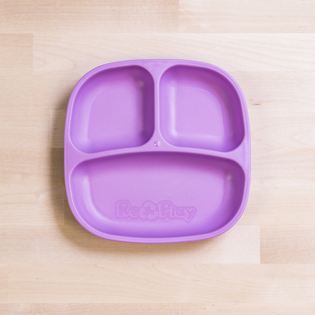 Re-Play Divided Plate - Purple