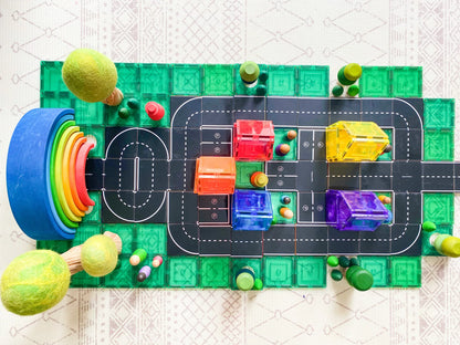 Road Tiles | Magnetic Tile Toppers