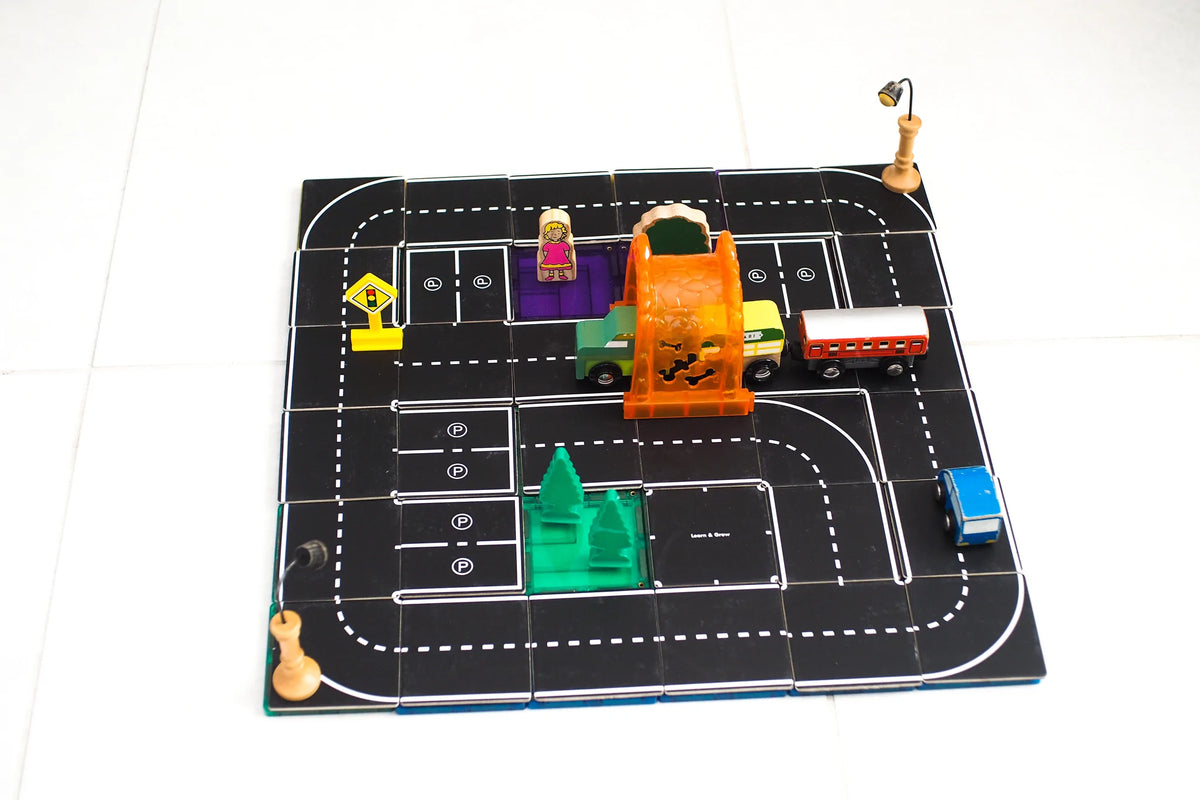 Road Tiles | Magnetic Tile Toppers
