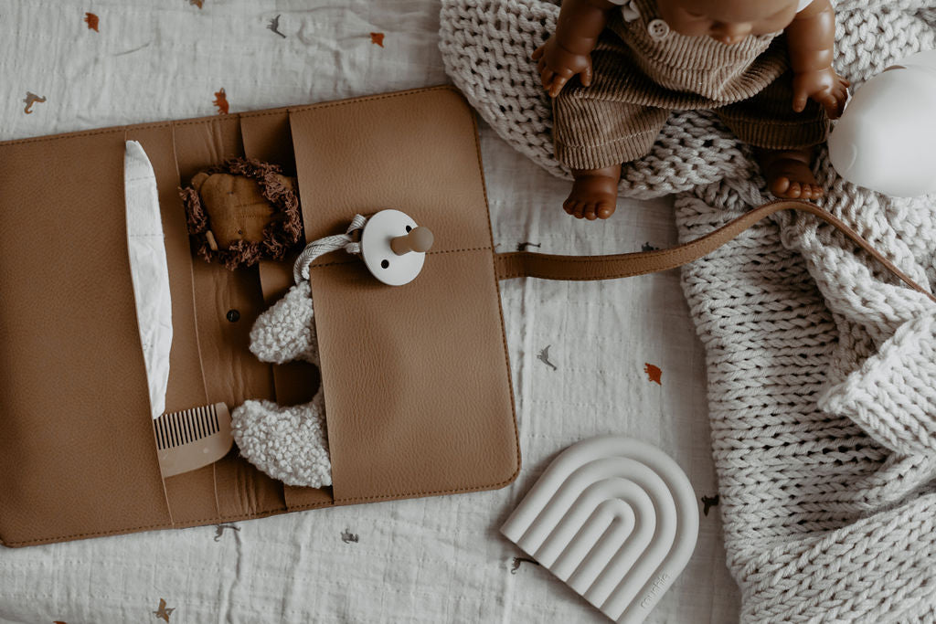 Nappy Wallet | Tan