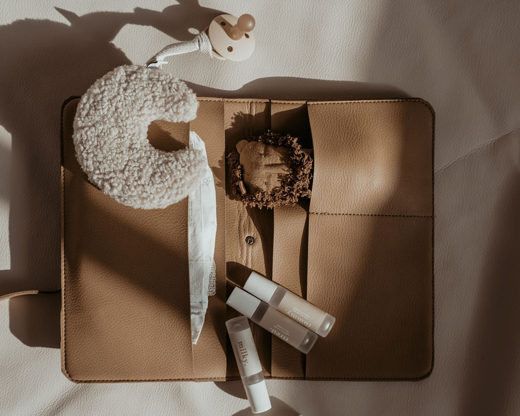 Nappy Wallet | Tan