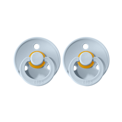 BIBS Pacifier Size 3 | 18M+ | Round Natural Rubber Teat
