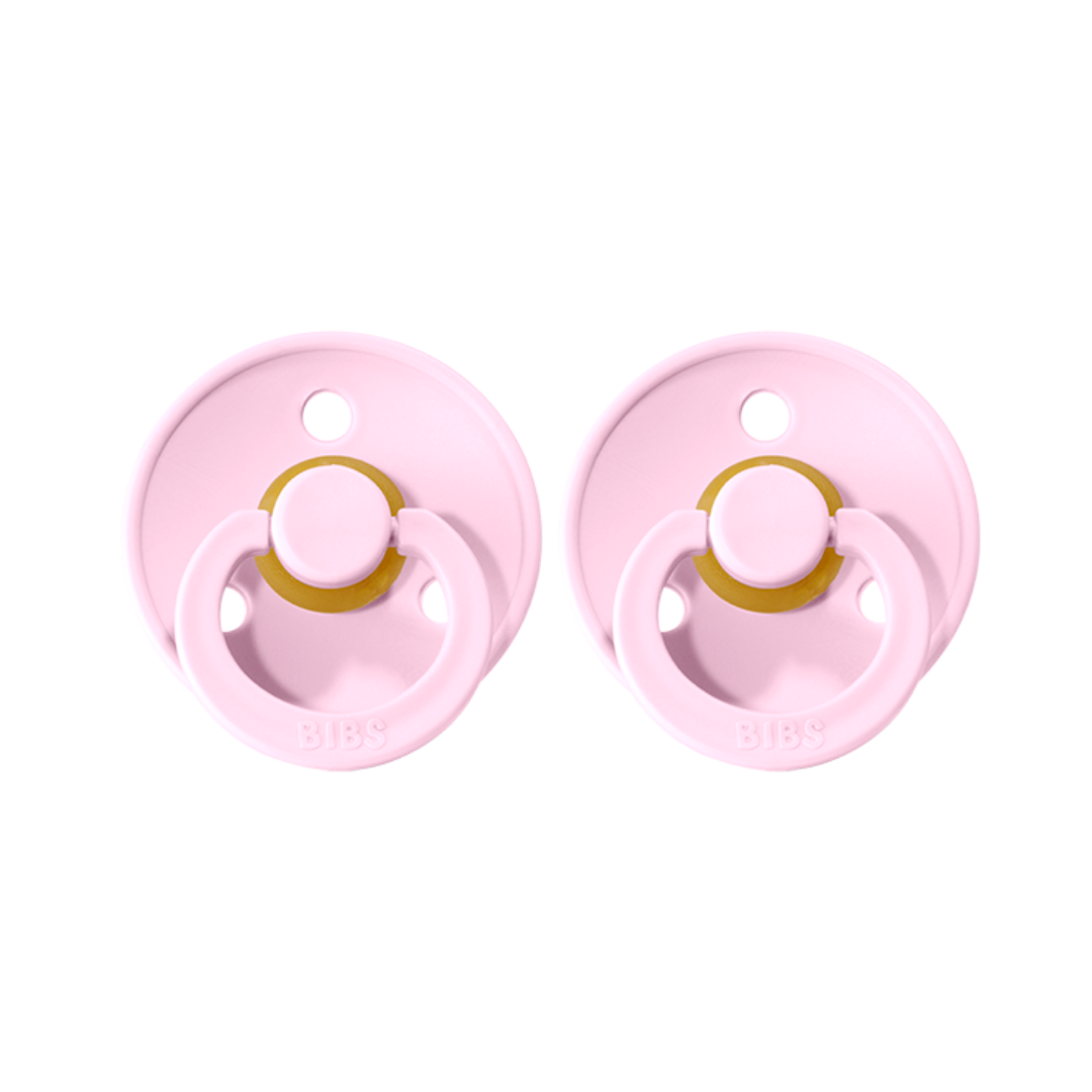 BIBS Pacifier Size 3 | 18M+ | Round Natural Rubber Teat