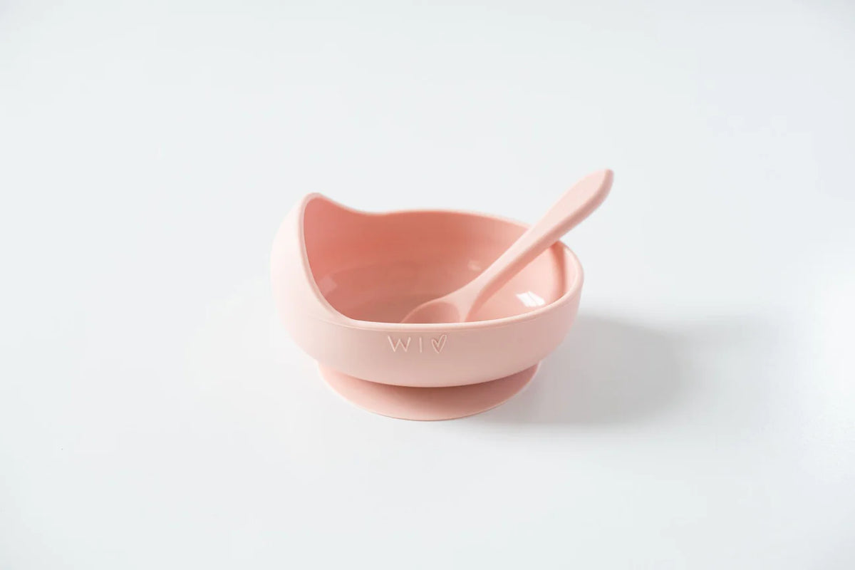 Silicone Bowl and Spoon Set