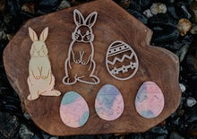 Load image into Gallery viewer, Bunny and Egg Eco Cutter Set