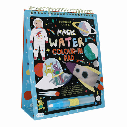 Magic Water Colouring Flip Book | Space