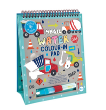 Load image into Gallery viewer, Magic Water Colouring Flip Book | Construction