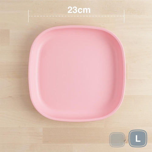 Re-Play LARGE Flat Plate - Ice Pink