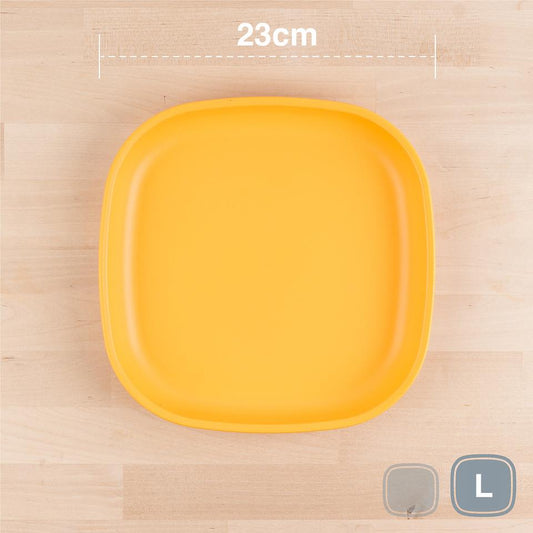 Re-Play LARGE Flat Plate - Sunny Yellow
