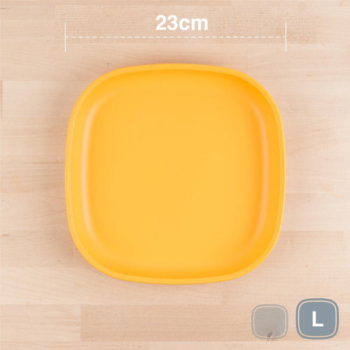 Re-Play LARGE Flat Plate - Sunny Yellow