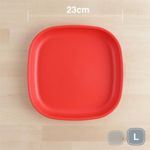 Re-Play LARGE Flat Plate - Red