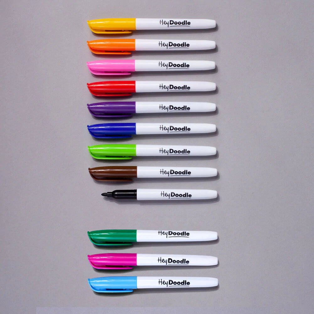 HeyDoodle Extended Standard Pens set