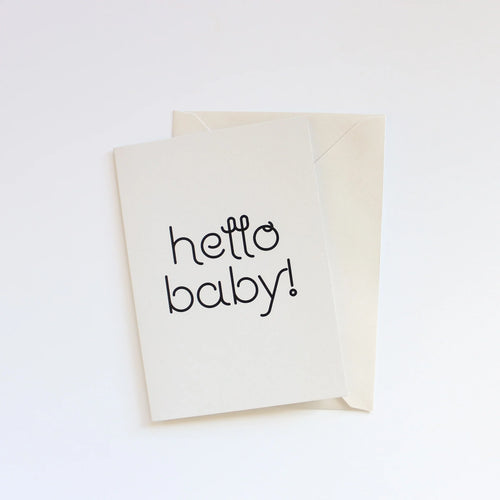 'Hello Baby' Gift Card