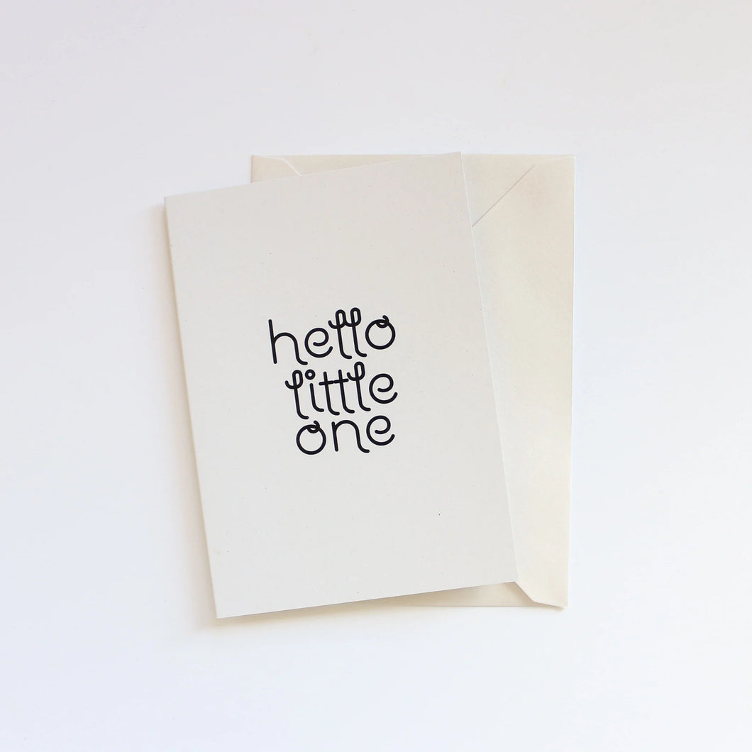 'Hello Little One' Gift Card
