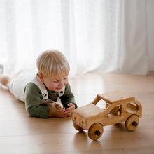 Load image into Gallery viewer, Natural Wooden Car